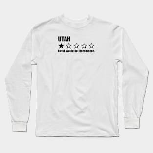 Utah One Star Review Long Sleeve T-Shirt